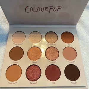 Colourpop- “Give it to me straight” eyeshadow palette